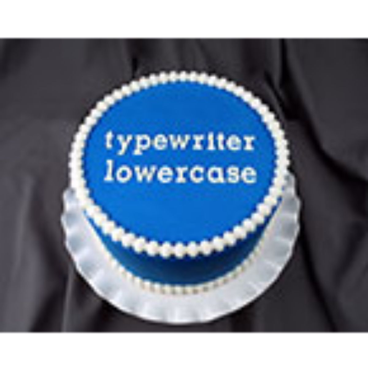 Typewriter Lowercase Flexabet™ Mold - Bake Supply Plus