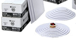 White Wraparound Cake Boards — All Sizes