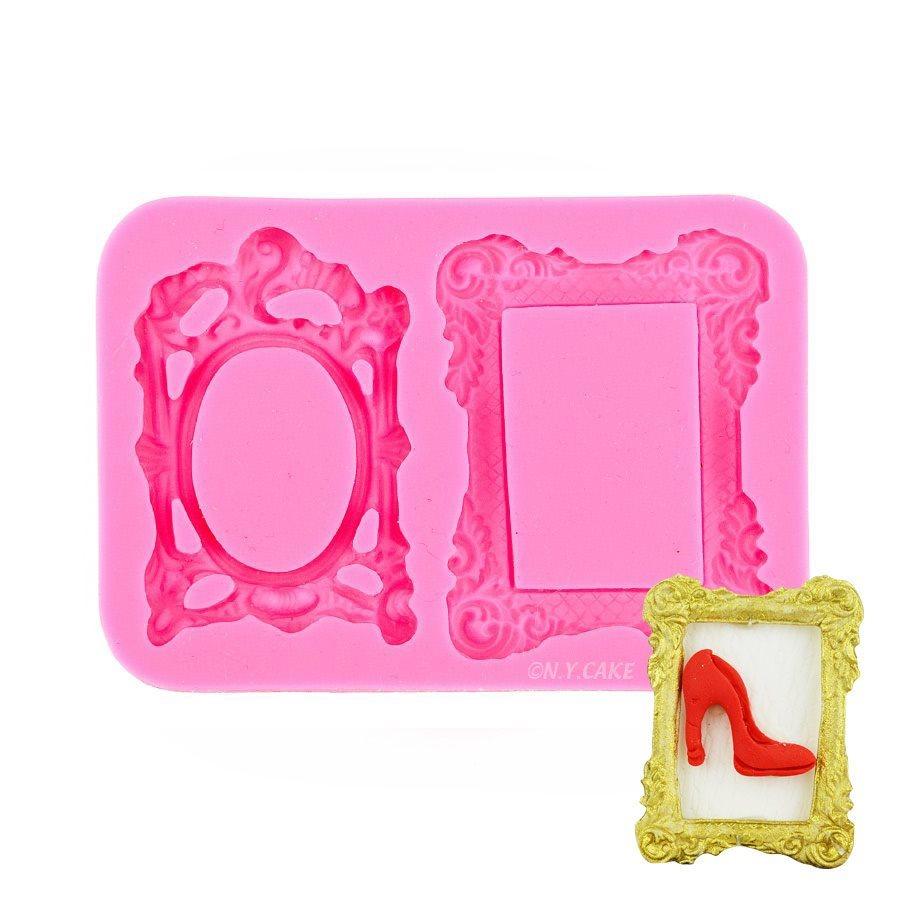 Picture Frame Silicone Mold NY Cake Silicone Mold - Bake Supply Plus